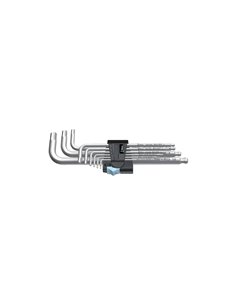Wera 3950/9 Hex-Plus Stainless 1 set chiavi a L. metriche in