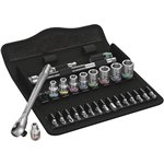 Wera 8100 SA 10 set con cricch. Zyklop Metal pass.qu.att. 1/