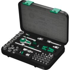 Wera 8100 SA 4 set con cr.Zyklop Speed attacco da 1/4  in po