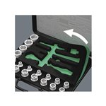 Wera 8100 SB 4 set con cricch. Zyklop Speed, att.3/8  in pol