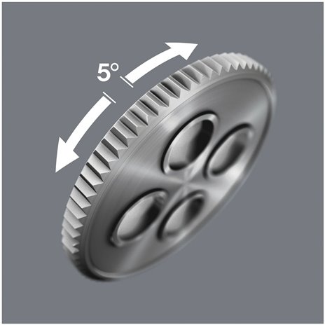 Wera 8100 SB 4 set con cricch. Zyklop Speed, att.3/8  in pol