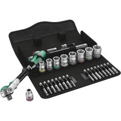 Wera 8100 SB 6 set con cricch. Zyklop Speed att. 3/8  metric