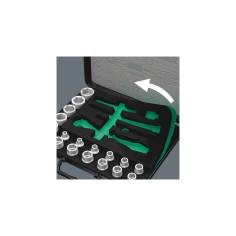 Wera 8100 SC 4 set con cricch. Zyklop Speed, att.1/2  in pol 2