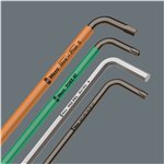 Wera 967/9 TX BO Multicolour 1 set chiavi a L, BlackLaser