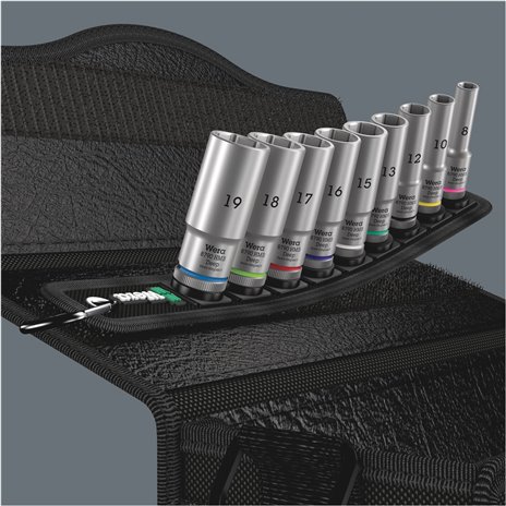 Wera Belt B Deep 1 set chiavi a bussola, attacco da 3/8