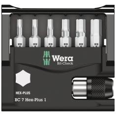 Wera Bit-Check 7 Hex-Plus 1 2