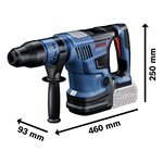 Bosch GBH 18V-36 C Set con val. martello perforatore a batte