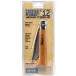Opinel coltello No. 12 lama carbonio con manico legno
