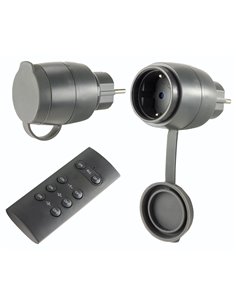 REV Radio Switch Set 2 + 1 Mini outdoor black
