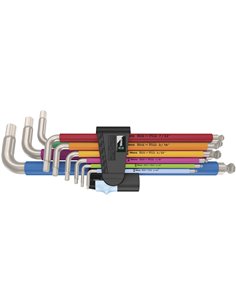 Wera 3950/9 Hex-Plus Multicolour Imperial inox 1 inox