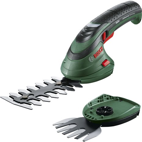 Bosch ISIO 3            cesoie per erba a batt. con due lame