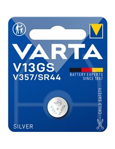 1 Varta V13GS/V357/SR44 argento Coin 04176 101 401