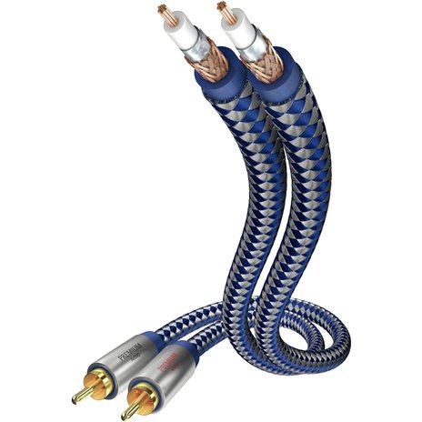 in-akustik Premium Audio cavo Cinch - Cinch 0,75 m