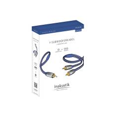 in-akustik Premium Y Subwoofer cavo Cinch - 2x Cinch 3,0 m 2