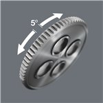 Wera Safe-Torque A 1 Set 1 1/4  attacco quadro, 2-12 Nm