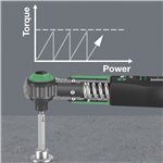 Wera Safe-Torque A 2 Set 1 1/4  attacco esagonale, 2-12 Nm