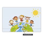 1x25 Daiber busta prot. fino a 15x20cm  globo           0903