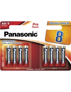 1x8 Panasonic Pro Power LR 6 Mignon AA