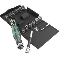 Wera 8009 Zyklop Pocket kit 4 metrico/Imperial