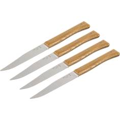 Opinel set coltelli da tavola Facette 4 pezzi frassino 2