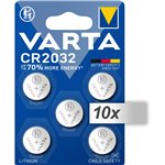 10x5 Varta electronic CR 2032 batteria bott.lit. 06032 101 4