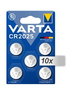 10x5 Varta electronic CR 2025 batteria bott.lit. 06025 101 4