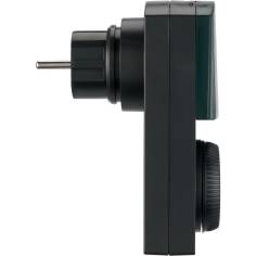 REV Timer mechanisch IP44 nero-verde 2