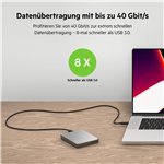 Belkin Thunderbolt 4-Cable USB-C passiv 40Gb 100W 1m INZ003b