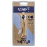 Opinel coltellino No. 08 lama inox con manico in legno