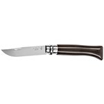 Opinel coltellino No. 08 legno di ebano in scatola regalo