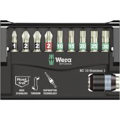 WERA Bit-Check 10 Stainless 1 set assortimento inserti 2