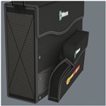 Wera 8100 SB VDE 1 set cricch. Zyklop isol.lev.camb. rot.3/8