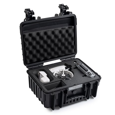 B&W drone.case PP.117 nero per DJI Flip