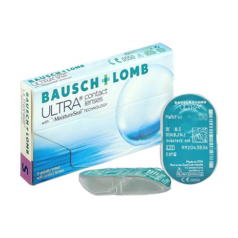 B&L Ultra 3 lenti  BC 8.5 -2,00