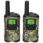Alecto Walkie Talkie 2er Set für Kinder, 7 km Reichw., camoufl.