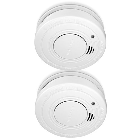 Alecto Rauchmelder mit 5 Jahren Batterielaufzeit, 2er-Pack