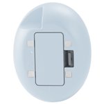 Alecto DECT Babyphone mit Full ECO-Modus, weiß/blau