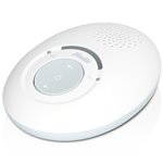 Alecto DECT Babyphone mit Full ECO-Modus, weiß/blau