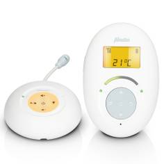 Alecto DECT Babyphone mit Full ECO-Modus und Display, weiß/bla 2