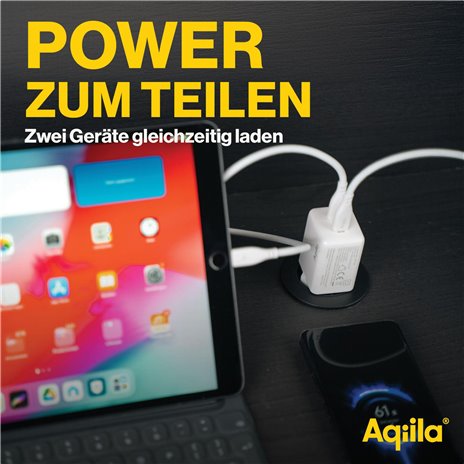 Aqiila Chargebird W2 45W 2x USB-C