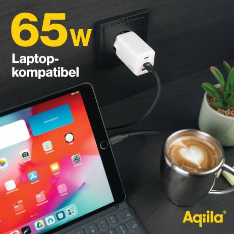 Aqiila Chargebird W3 65W 2x USB-C 1x USB-A