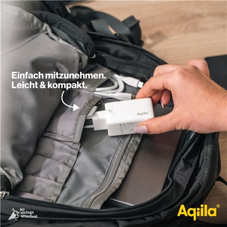 Aqiila Chargebird W3 65W 2x USB-C 1x USB-A