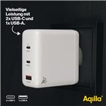 Aqiila Chargebird W4 120W 2x USB-C 1x USB-A