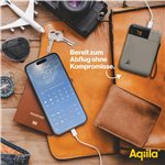 Aqiila Powerbird B5 Powerbank 12W verde muschio 5.000 mAh