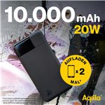 Aqiila Powerbird B10 Powerbank 20W nero 10.000 mAh