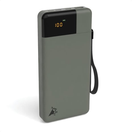 Aqiila Powerbird B20+ Powerbank 65W verde muschio 20.000 mAh