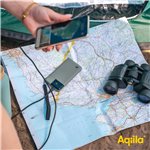 Aqiila Powerbird B20+ Powerbank 65W verde muschio 20.000 mAh