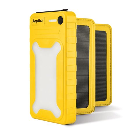 Aqiila Powerbird BS10 Solar Powerbank 20W giallo 10.000 mAh