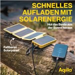 Aqiila Powerbird BS10 Solar Powerbank 20W giallo 10.000 mAh