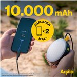 Aqiila Powerbird BL10 Powerbank lampada 20W nero 10.000 mAh